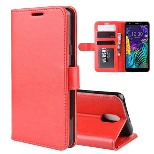 For LG K30 2019/X2 (2019) Texture Single Fold Horizontal Flip Leather Case with Holder & Card Slots & Wallet(Red)