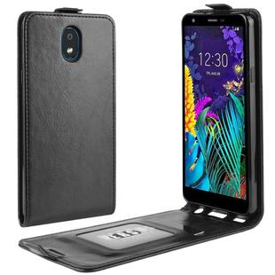 For LG K30 2019 / X2 2019 Crazy Horse Vertical Flip Leather Protective Case(Black)