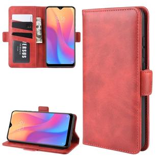 For Xiaomi Redmi 8A Dual-side Magnetic Buckle Horizontal Flip Leather Case with Holder & Card Slots & Wallet & Photo Frame(Red)