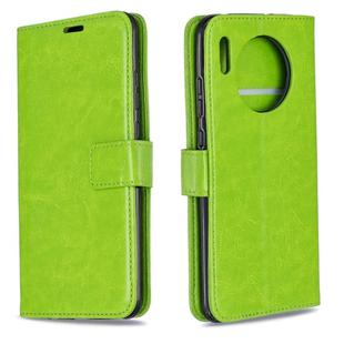 For Huawei Mate 30 Crazy Horse Texture Horizontal Flip Leather Case with Holder & Card Slots & Wallet & Photo Frame(Green)