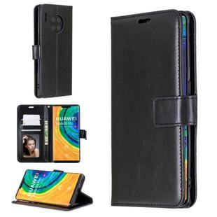 For Huawei Mate 30 Pro Crazy Horse Texture Horizontal Flip Leather Case with Holder & Card Slots & Wallet & Photo Frame(Black)