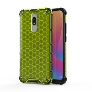 For Redmi 8 Shockproof Honeycomb PC + TPU Case(Green)