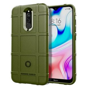 For Xiaomi Redmi 8 Full Coverage Shockproof TPU Case(Army Green)