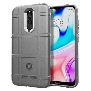 For Xiaomi Redmi 8A Full Coverage Shockproof TPU Case(Grey)