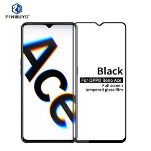For OPPO Reno ACE PINWUYO 9H 2.5D Full Screen Tempered Glass Film(Black)
