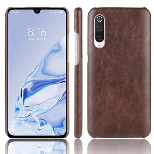 For Xiaomi Mi 9 Pro Shockproof Litchi Texture PC + PU Case(Brown)