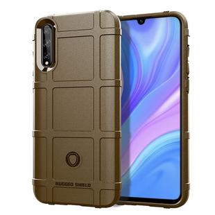 For Huawei Enjoy 10s  Full Coverage Shockproof TPU Case(Brown)