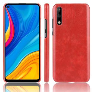 For Huawei Enjoy 10s Shockproof Litchi Texture PC + PU Case(Red)