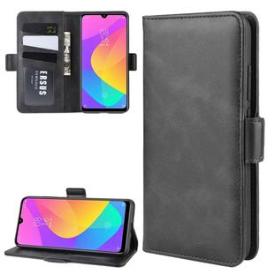 For Xiaomi Mi CC9e / Mi A3 Dual-side Magnetic Buckle Horizontal Flip Leather Case with Holder & Card Slots & Wallet & Photo Frame(Black)
