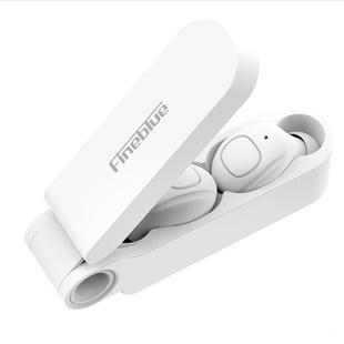 Fineblue F MAX TWS Bluetooth Earphone Wireless Earbud Stereo with Charging Box(White)