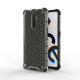 For Oppo Reno Ace Shockproof Honeycomb PC + TPU Case(Grey)
