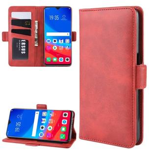 For OPPO F9 / F9 Pro / Realme 2 Pro / A7X Dual-side Magnetic Buckle Horizontal Flip Leather Case with Holder & Card Slots & Wallet & Photo Frame(Red)