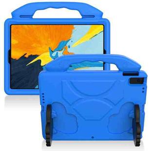 For iPad Pro 11 inch EVA Flat Anti Falling Protective Shell with Thumb Bracket(Blue)