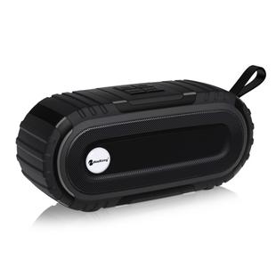 New Rixing NR5016 Wireless Portable Bluetooth Speaker Stereo Sound 10W System Music Subwoofer Column, Support TF Card, FM(Black)
