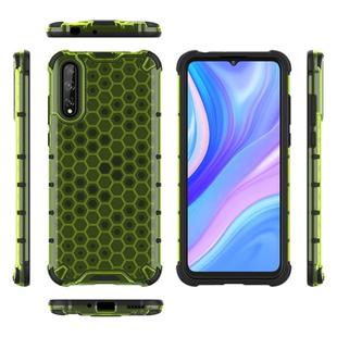 For  Huawei Enjoy10S  Shockproof Honeycomb PC + TPU Case(Green)