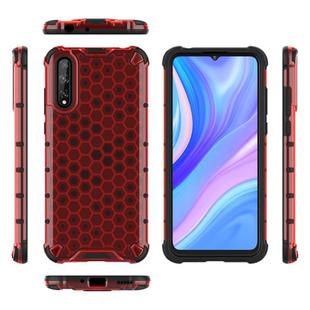 For  Huawei Enjoy10S  Shockproof Honeycomb PC + TPU Case(Red)