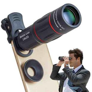 DSDZ-18XWYJ Cell Phone Lens Universal 18X Optical Zoom Lens Manual Telescope Lens with Clamp