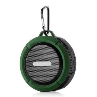 C6a Outdoor Chuck Wireless Bluetooth Car Speaker Suction Cup Speaker, Support TF Card(Green)
