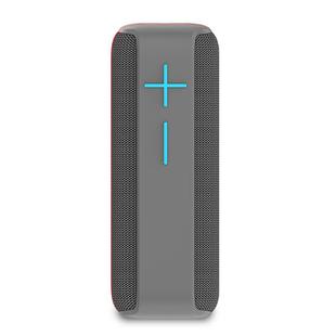 P15 10W Portable Bluetooth Speaker Outdoor Loudspeaker Sound System Stereo, Support TF&FM(Gray)