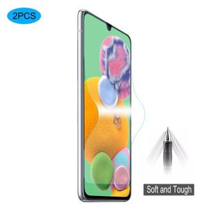 For Galaxy A90 5G / A70s 2 PCS ENKAY Hat-Prince 0.1mm 3D Full Screen Protector Explosion-proof Hydrogel Film