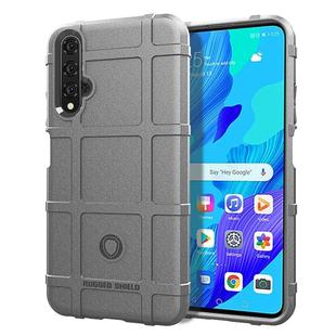 For Huawei Honor 20 Full Coverage Shockproof TPU Case(Grey)