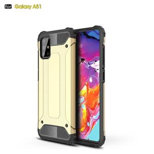 For Galaxy A51 Magic Armor TPU + PC Combination Case(Gold)