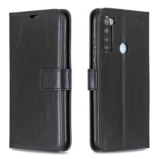 For Xiaomi Redmi Note 8 Crazy Horse Texture Horizontal Flip Leather Case with Holder & Card Slots & Wallet & Photo Frame(Black)