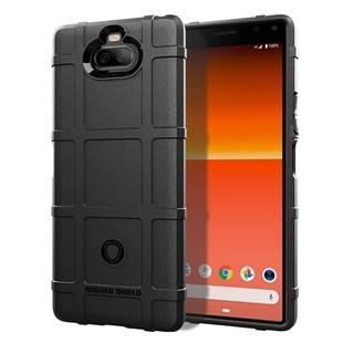 For Sony Xperia 8 Full Coverage Shockproof TPU Case(Black)