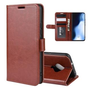 For Vivo S5 R64 Texture Single Horizontal Flip Protective Case with Holder & Card Slots & Wallet& Photo Frame(Brown)