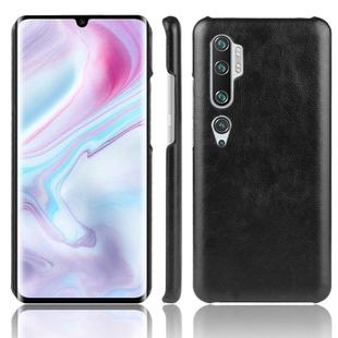 For Xiaomi Mi Note 10/ Note10 Pro/CC9 Pro Shockproof Litchi Texture PC + PU Case(Black)