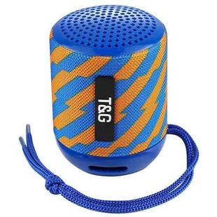 T&G TG129 Portable Wireless Music Speaker Hands-free with MIC, Support TF Card FM(Blue)