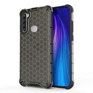 For Xiaomi Redmi Note 8T Shockproof Honeycomb PC + TPU Case(Grey)