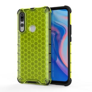 For Huawei Y9 Prime (2019)  Shockproof Honeycomb PC + TPU Case(Green)