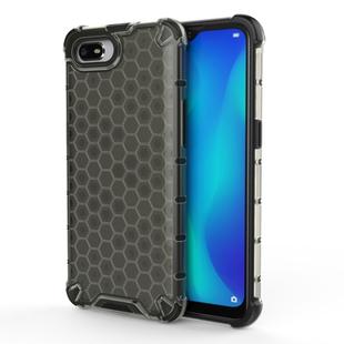For Oppo A1k Shockproof Honeycomb PC + TPU Case(Grey)