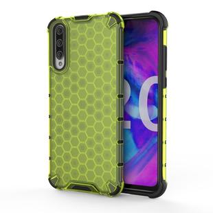 For Huawei Honor 20 Lite  Shockproof Honeycomb PC + TPU Case(Green)