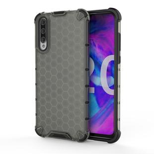 For Huawei Honor 20 Lite  Shockproof Honeycomb PC + TPU Case(Grey)