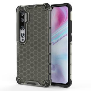 For Xiaomi Mi Note10 Shockproof Honeycomb PC + TPU Case(Grey)