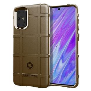 For Galaxy S20+  Full Coverage Shockproof TPU Case(Brown)