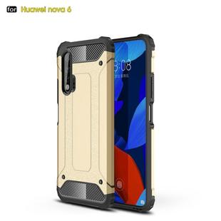 For Huawei Nova 6 Magic Armor TPU + PC Combination Case(Gold)