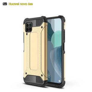 For Huawei Nova 6 SE Magic Armor TPU + PC Combination Case(Gold)