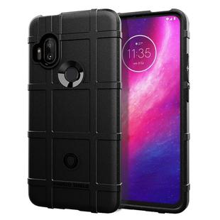 For  Motorola One Hyper  Full Coverage Shockproof TPU Case(Black)