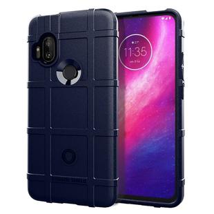 For  Motorola One Hyper  Full Coverage Shockproof TPU Case(Blue)