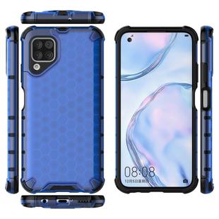 For Huawei Nova 6 SE   Shockproof Honeycomb PC + TPU Case(Blue)