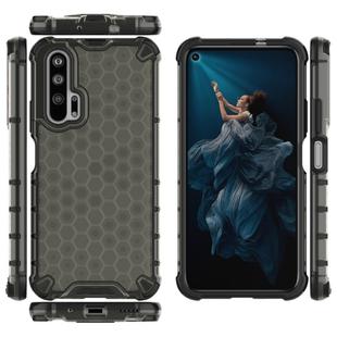For Huawei Honor 20 Pro  Shockproof Honeycomb PC + TPU Case(Grey)