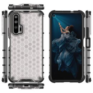For Huawei Honor 20 Pro  Shockproof Honeycomb PC + TPU Case(White)