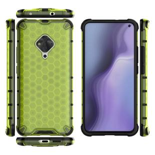 For Vivo S5  Shockproof Honeycomb PC + TPU Case(Green)
