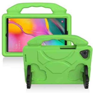 For Samsung Galaxy Tab A 8.0 2019 / T290 Thumb Bracket EVA Shockproof Tablet Case(Green)