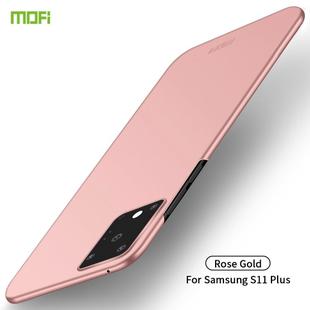 For Galaxy S20 Ultra MOFI Frosted PC Ultra-thin Hard Case(Rose gold)