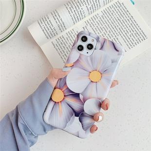 For iPhone 11 Pro Max Smooth Flower Series IMD TPU Mobile Phone Case(Qiuying KF1)