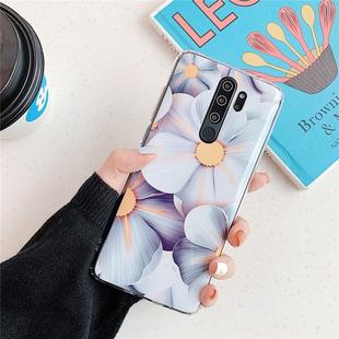 For Xiaomi Redmi Note 8 Pro Smooth Flower Series IMD TPU Mobile Phone Case(Qiuying KF1)